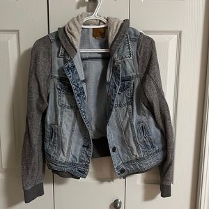 Hooded Jean Jacket